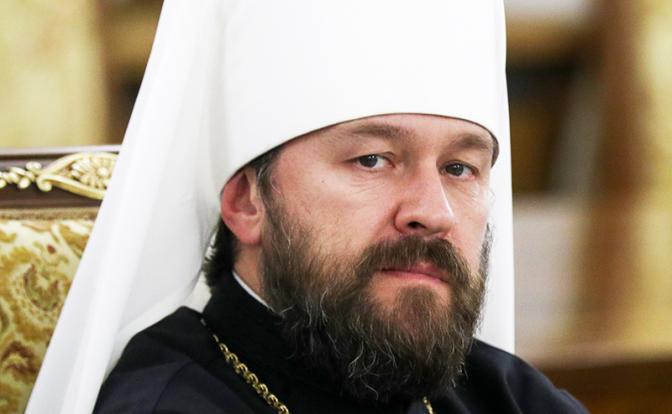 На фото: митрополит Иларион