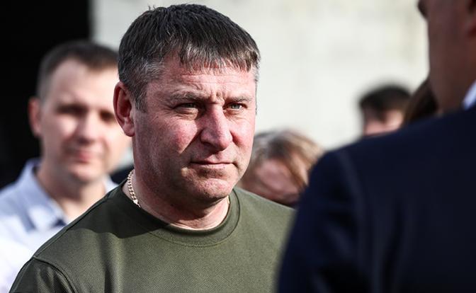 На фото: временно исполняющий обязанности губернатора Белгородской области Александр Шуваев