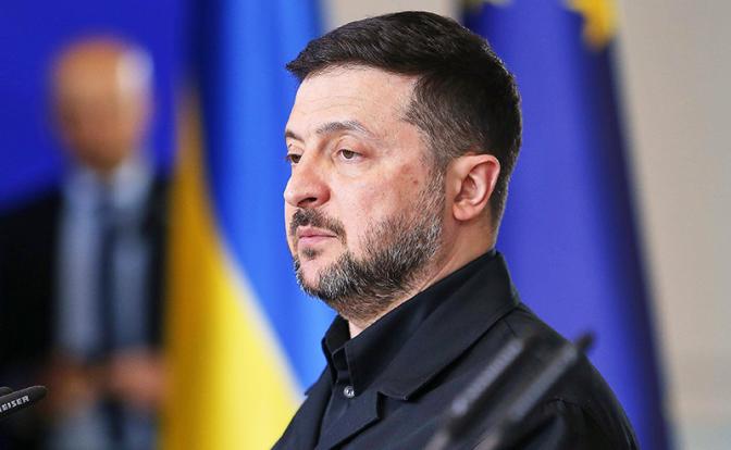 На фото: президент Украины Владимир Зеленский