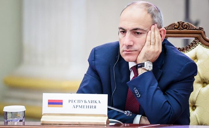 На фото: премьер-министр страны Никол Пашинян.