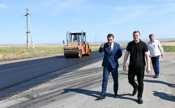 Коновалов: в Хакасии завершили ремонт нескольких участков дороги Абакан — Саяногорск по нацпроекту