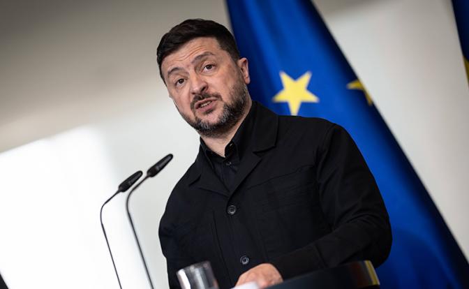 На фото: президент Украины Владимир Зеленский