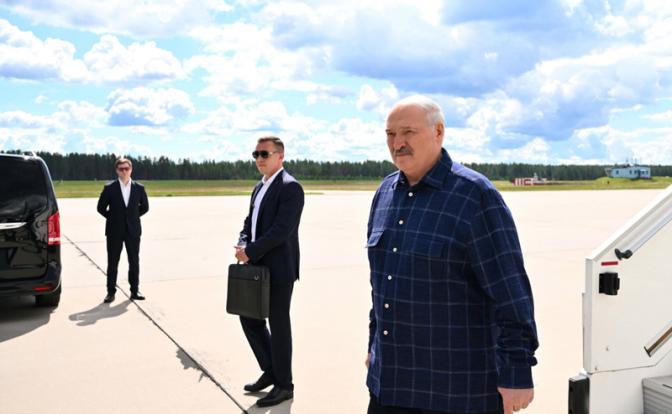 На фото: президент Беларуси Александр Лукашенко.
