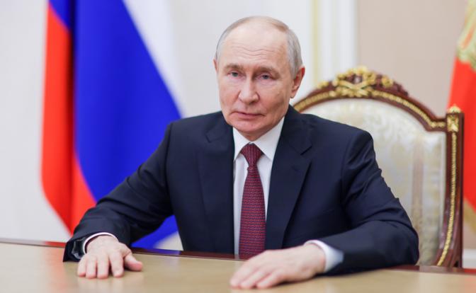 На фото: президент РФ Владимир Путин