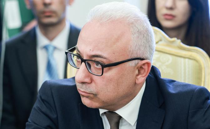 На фото: замглавы МИД Армении Мнацакан Сафарян.