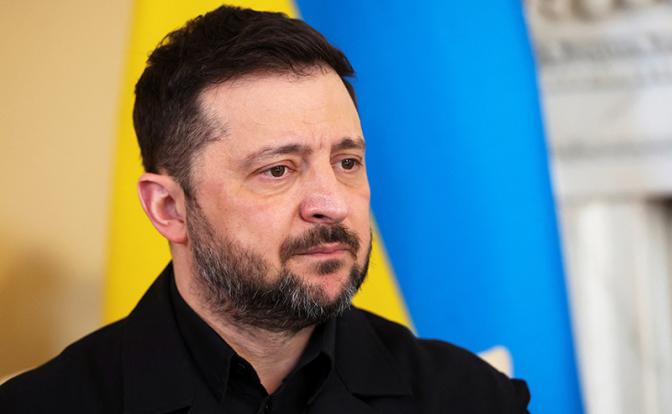 На фото: президент Украины Владимир Зеленский
