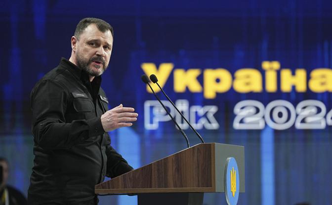 На фото: глава МВД Украины Игорь Клименко