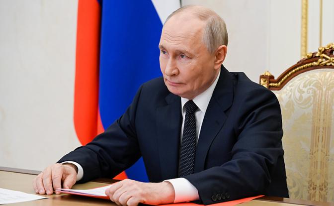 На фото: президент РФ Владимир Путин