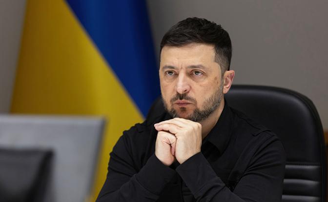 На фото: президент Украины Владимир Зеленский