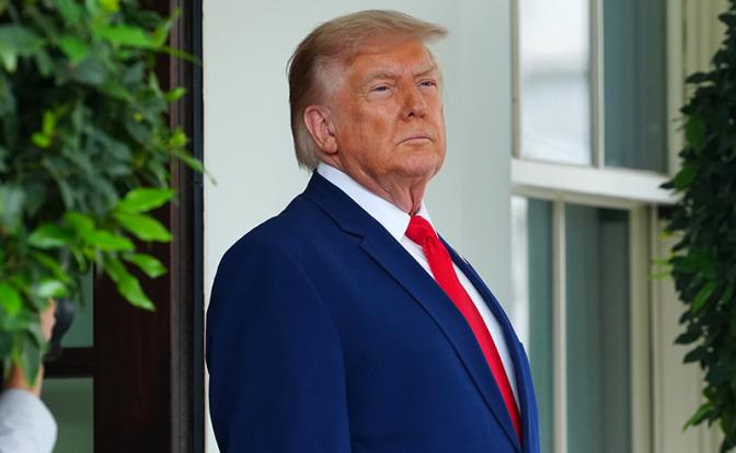 На фото: президент США Дональд Трамп