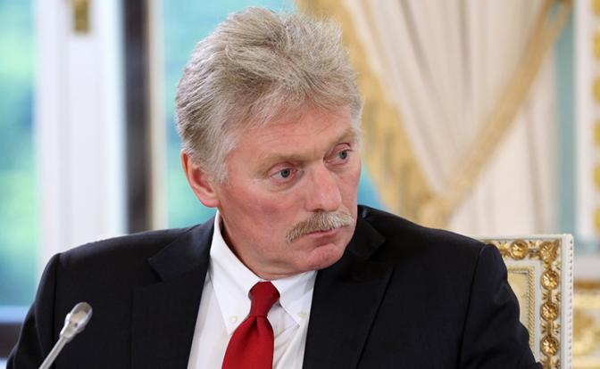 На фото: пресс-секретарь президента РФ Дмитрий Песков