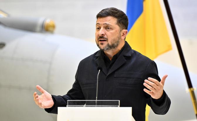 На фото: Владимир Зеленский.