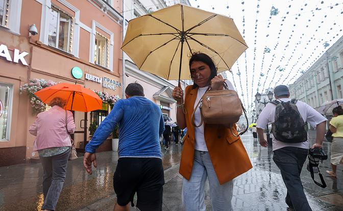 На Москву и Подмосковье обрушился ливень