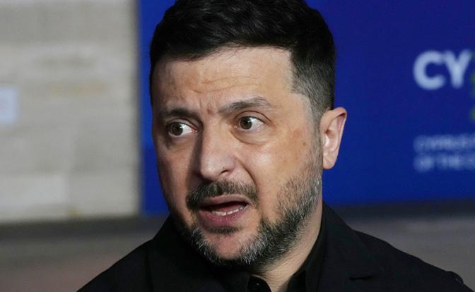 На фото: президент Украины Владимир Зеленский