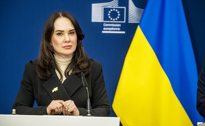 На фото: бывшая замглавы офиса президента Украины Ирина Мудрая.