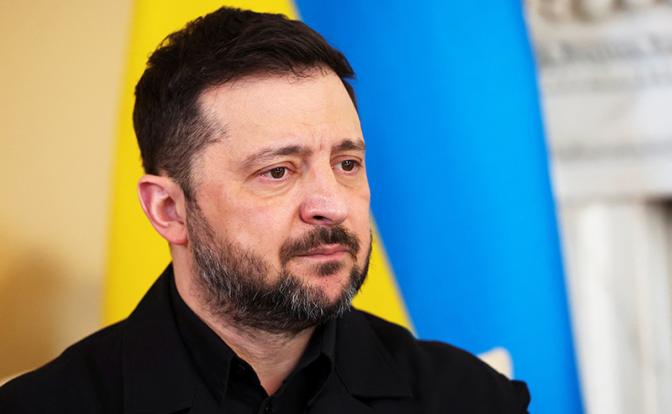 На фото: президент Украины Владимир Зеленский