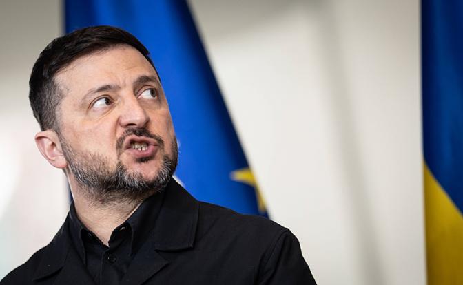 На фото: президент Украины Владимир Зеленский