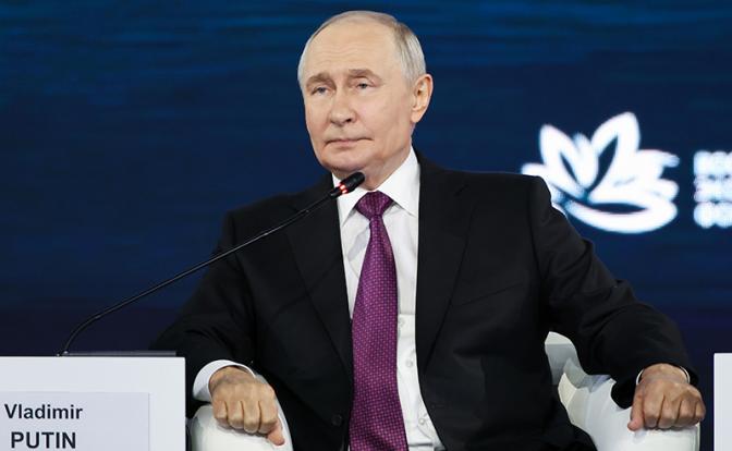 На фото: президент РФ Владимир Путин