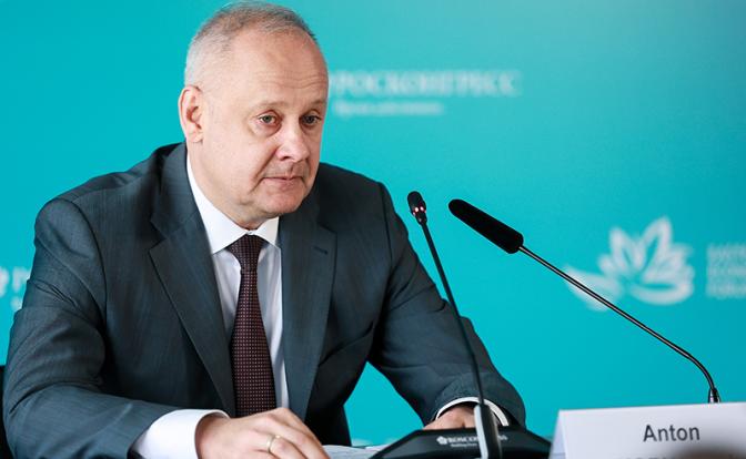 На фото: советник президента РФ, ответственный секретарь Организационного комитета ВЭФ Антон Кобяков