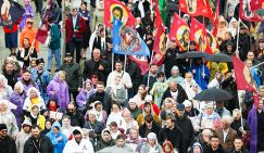 Крестный ход в Москве: «Предки победили на Куликовом поле. Победим и мы!»