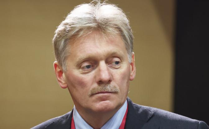 На фото: пресс-секретарь президента РФ Дмитрий Песков