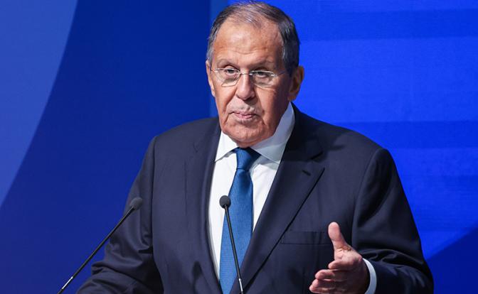 На фото: министр иностранных дел РФ Сергей Лавров.