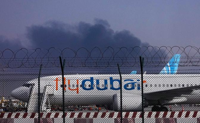 Самолёт Flydubai из Дубая в Тель-Авив подал сигнал о захвате