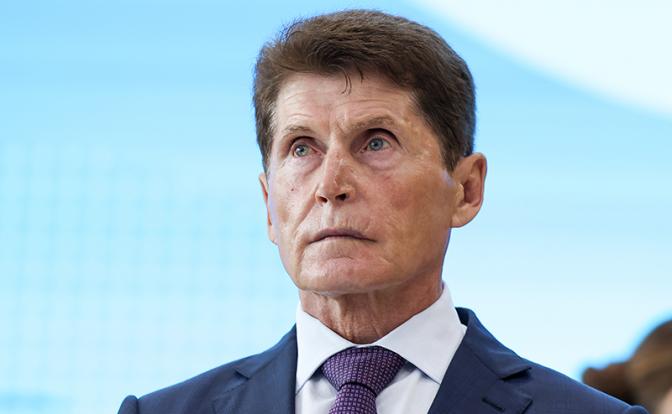 На фото: губернатор Приморского края Олег Кожемяко