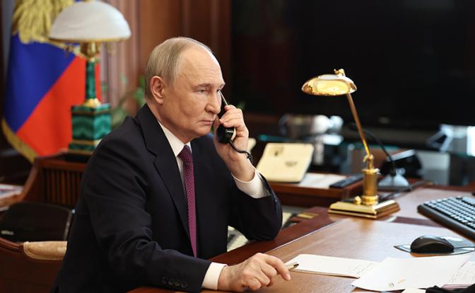 На фото: президент РФ Владимир Путин