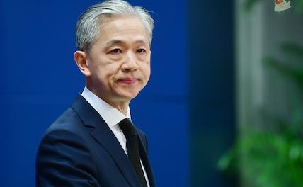 Китай потребовал от США отменить санкции против официальных лиц КНР