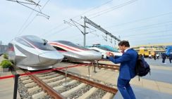 В Пекине представлены поезда с экспериментальной скоростью 450 км/ч