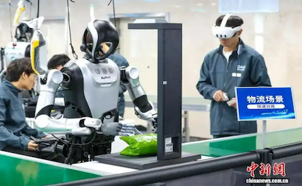 Человекоподобные роботы заняты «практической тренировкой»