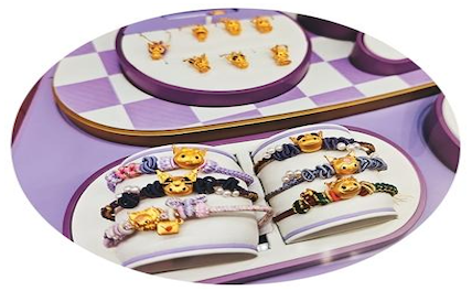 Золотые украшения с героями аниме покоряют китайскую молодежь