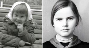 На фото: Татьяна Голикова в детстве