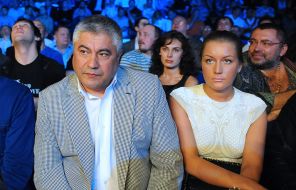 На фото: начальник ГУВД Москвы Владимир Колокольцев с дочерью