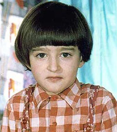 На фото: Константин Хабенский в детстве