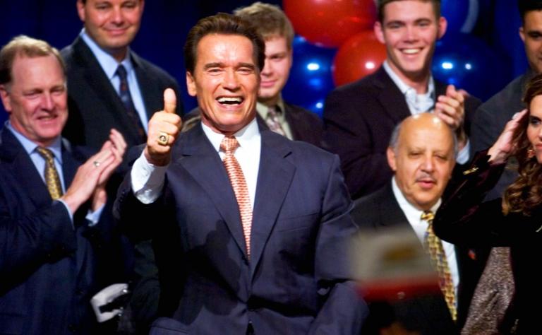 На фото: губернатор штата Калифорния Арнольд Шварценеггер