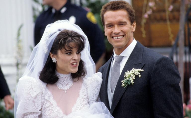 На фото: Свадьба Шварценеггера и Шрайвер 