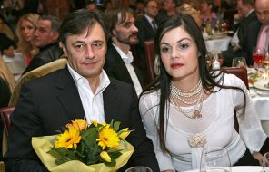 На фото: телеведущая Екатерина Андреева со своим мужем Душаном Перовичем, 2006