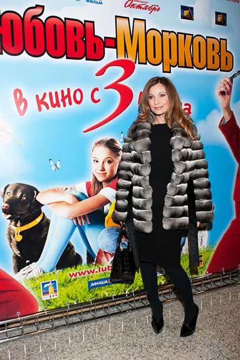 На фото: Ольга Орлова на премьере фильма &laquo;Любовь-морковь 3&raquo; 