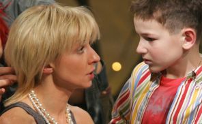 На фото: Татьяна Овсиенко с сыном Игорем