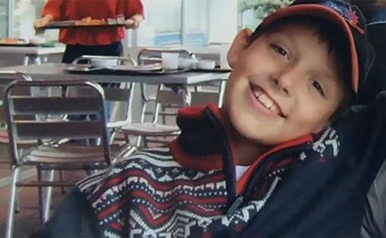 На фото: Тима Белорусских в детстве