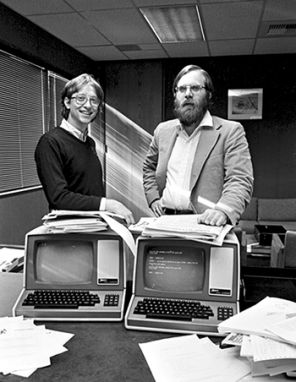 На фото: Билл Гейтс и Пол Аллен, 1982 год