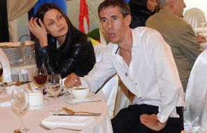 На фото: Алексей Панин с женой Людмилой, 2012