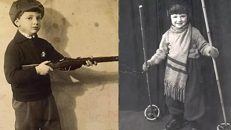 На фото: Александр Ширвиндт в детстве