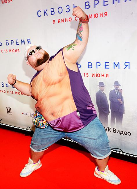 Премьера фильма Александра Богуславского «Забытый эксперимент». на выставке «Каро 11 Октябрь» кино, 2023 год. На фото: Дмитрий Красилов