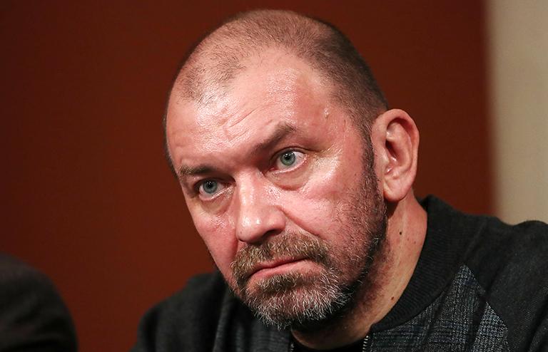 На фото: политолог, журналист Александр Казаков на пресс-конференции, посвященной созданию общественного движения "За Правду", в Государственном центральном музее современной истории России, 2019