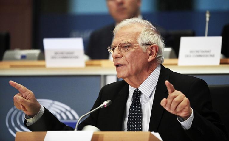 На фото: Верховный представитель Европейского союза по иностранным делам и политике безопасности Жозеп Боррель