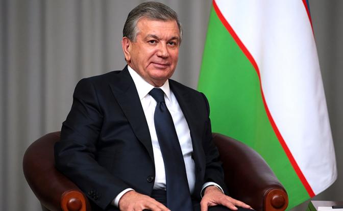 На фото: президент Узбекистана Шавкат Мирзиеев