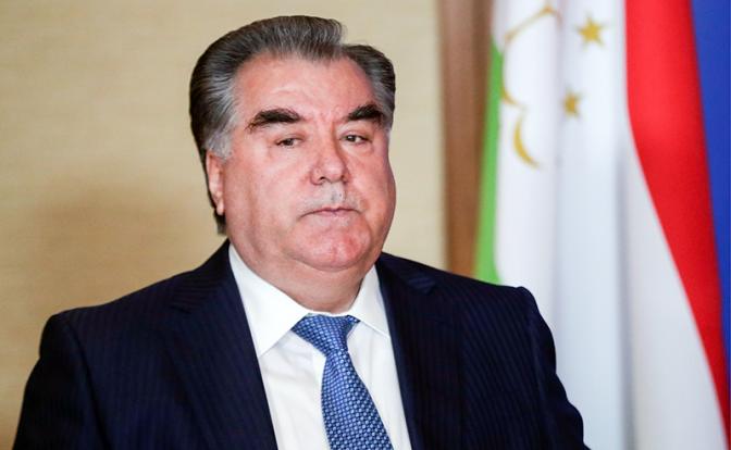 На фото: президент Таджикистана Эмомали Рахмон